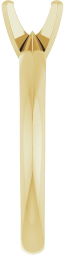 Sužadėtuvių Žiedas „Lightweight Solitaire“ 14k yellow gold Elongated Cushion 6mm x 4mm (4)