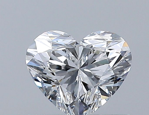 0.53 carat E-VS2 Natūralus Heart Deimantas (1)