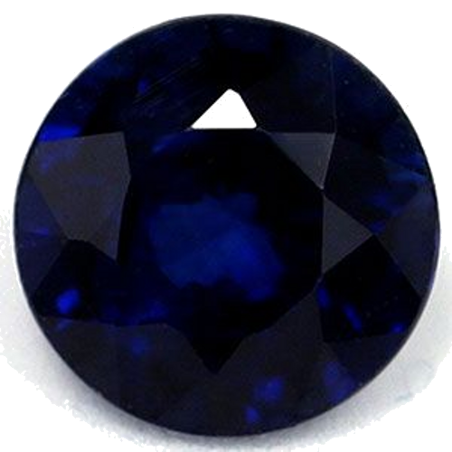 0.66 carat BLUE Round Safyras (1)