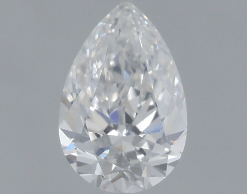 0.33 carat F-SI1 Natūralus Pear Deimantas (1)