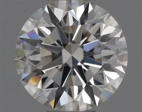 0.37 carat I-VVS2 Excellent cut Natūralus Round Deimantas (1)