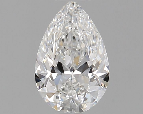 0.4 carat E-VVS1 Natūralus Pear Deimantas (1)