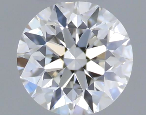 0.18 carat F-VVS2 Excellent cut Natūralus Round Deimantas (1)