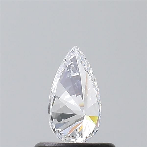 0.5 carat D-VS2 Natūralus Pear Deimantas (1)