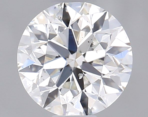 0.5 carat I-SI2 GD cut Natūralus Round Deimantas (1)