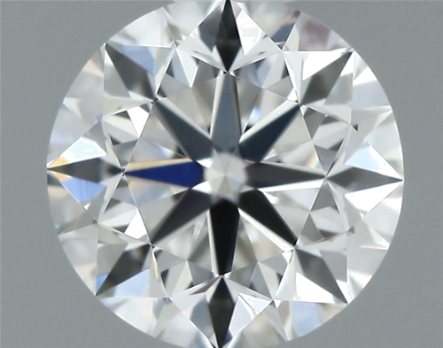 0.4 carat F-VVS2 Very Good cut Natūralus Round Deimantas (1)