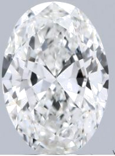 2.0 carat H-VS1 Natūralus Oval Deimantas (1)