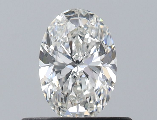 0.4 carat F-VS1 Natūralus Oval Deimantas (1)