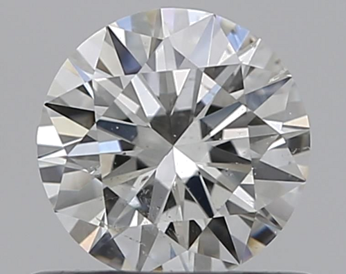 0.5 carat H-SI2 Excellent cut Natūralus Round Deimantas (1)