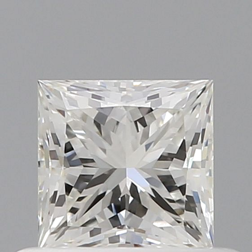 0.5 carat H-VVS2 Natūralus Princess Deimantas (1)