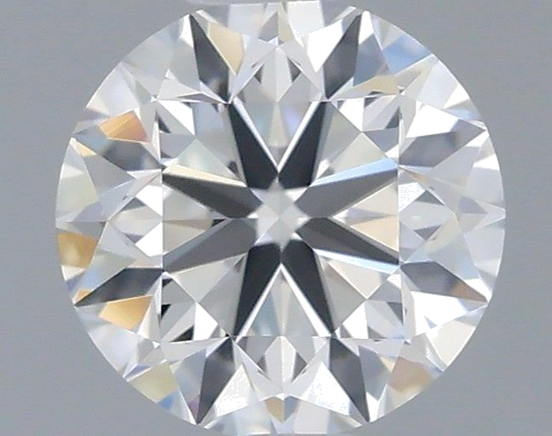 0.5 carat F-VVS2 Very Good cut Natūralus Round Deimantas (1)