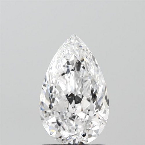 1.5 carat D-VVS1 Natūralus Pear Deimantas (1)