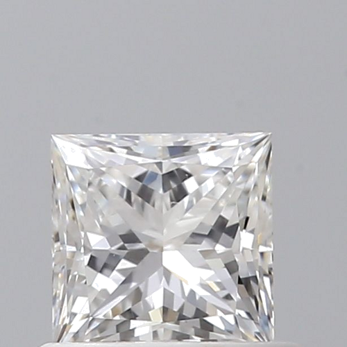 0.6 carat E-VS2 Natūralus Princess Deimantas (1)