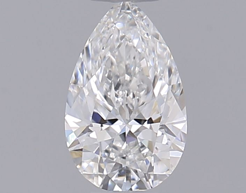 0.3 carat E-VS1 Natūralus Pear Deimantas (1)