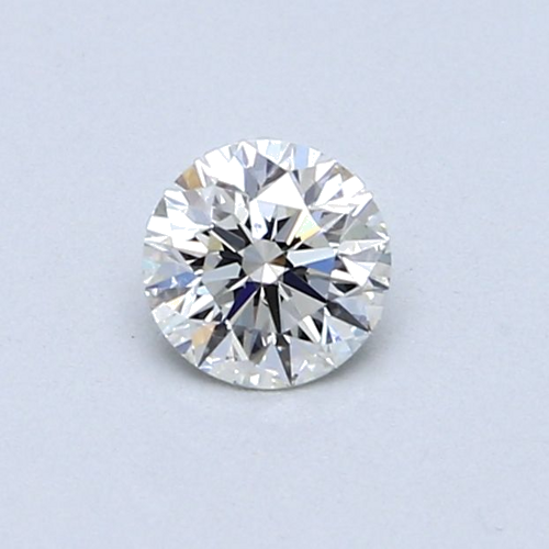0.44 carat I-SI1 Very Good cut Natūralus Round Deimantas (1)