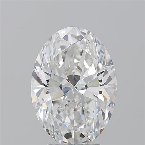 5.01 carat F-SI1 Natūralus Oval Deimantas (1)