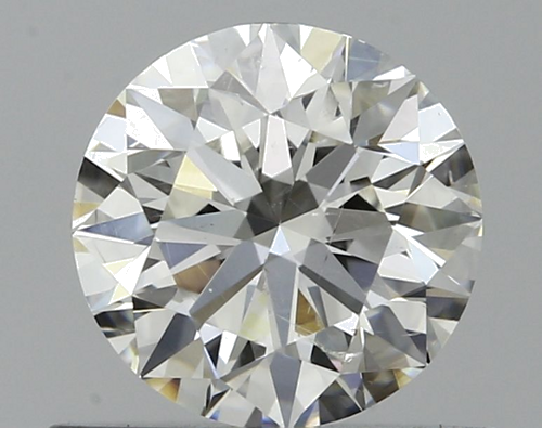 0.57 carat H-SI2 Excellent cut Natūralus Round Deimantas (1)