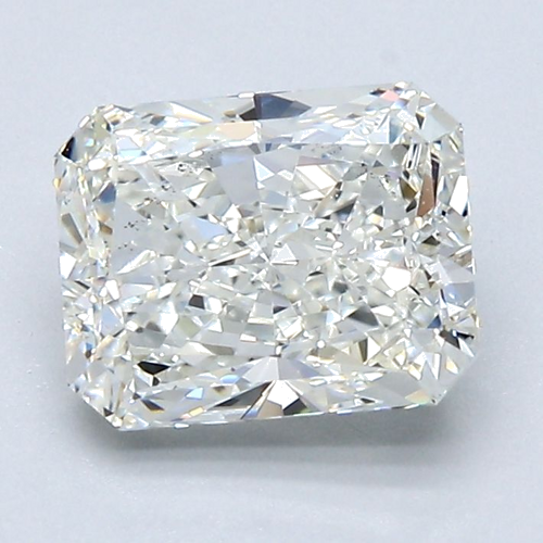1.8 carat I-SI1 Natūralus Radiant Deimantas (1)