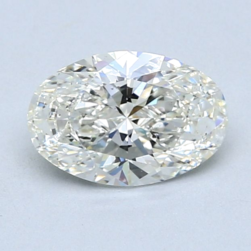 1.06 carat I-SI1 Natūralus Oval Deimantas (1)
