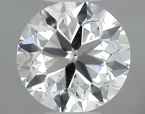 0.5 carat G-SI1 GD cut Natūralus Round Deimantas (1)