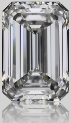 0.39 carat E-VVS1 Natūralus Emerald Deimantas (1)
