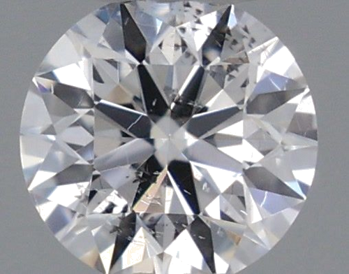 0.18 carat E-SI2 Excellent cut Natūralus Round Deimantas (1)
