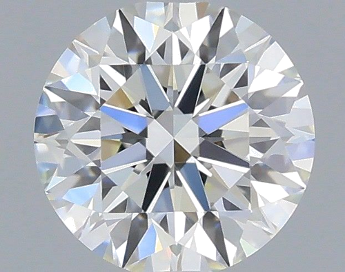 0.39 carat J-VVS1 Excellent cut Natūralus Round Deimantas (1)