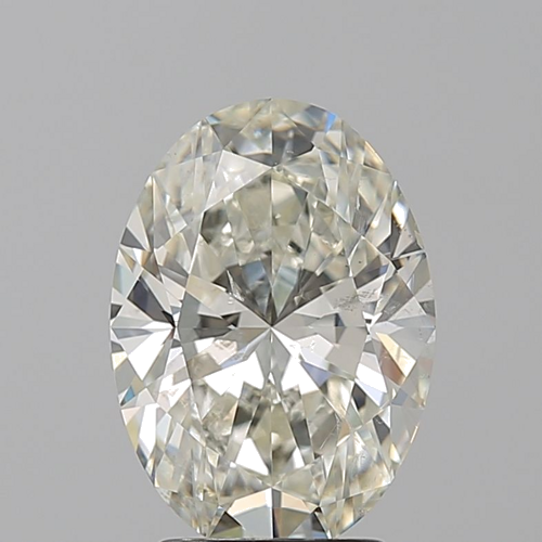 3.2 carat K-SI2 Natūralus Oval Deimantas (1)