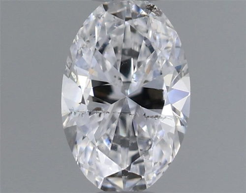 0.36 carat D-SI2 Natūralus Oval Deimantas (1)