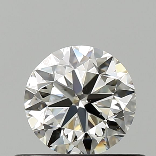 0.5 carat I-SI1 Very Good cut Natūralus Round Deimantas (1)