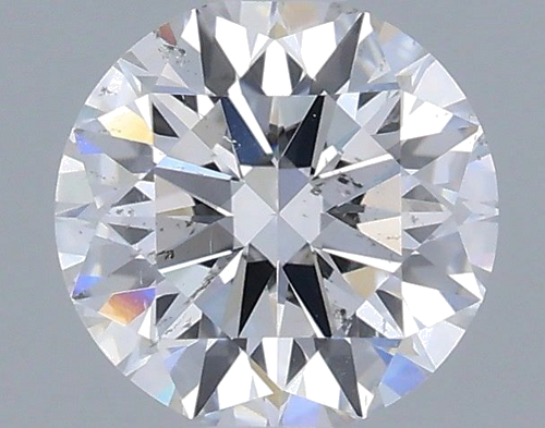 0.55 carat F-SI2 Excellent cut Natūralus Round Deimantas (1)