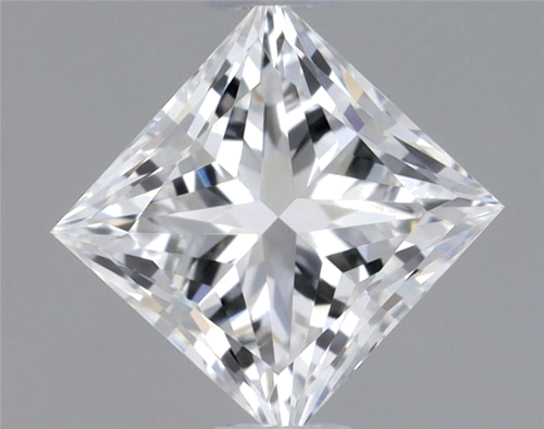 0.46 carat F-VVS1 Natūralus Princess Deimantas (1)