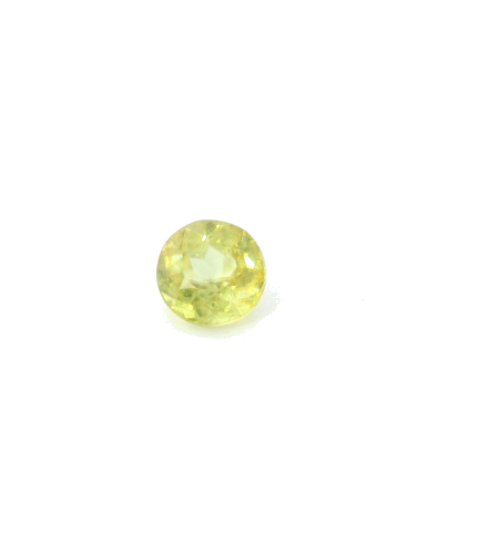 0.58 carat YELLOW Round Sphene (1)
