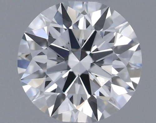 0.26 carat F-VVS1 Excellent cut Natūralus Round Deimantas (1)