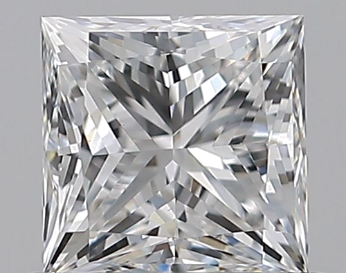 0.7 carat E-VS1 Natūralus Princess Deimantas (1)