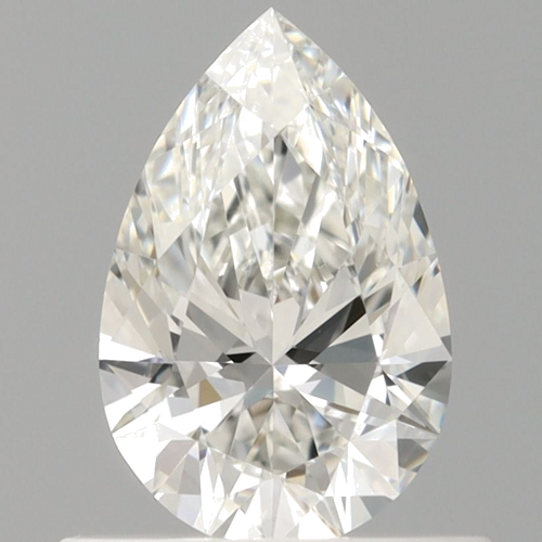 0.61 carat H-VS1 Natūralus Pear Deimantas (1)
