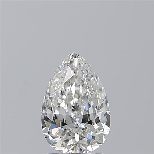 1.5 carat G-SI1 Natūralus Pear Deimantas (1)