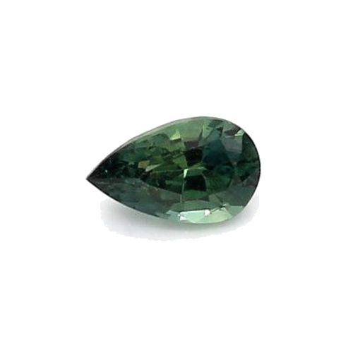 0.38 carat GREEN BRILLIANTSTEP cut Pear Safyras (1)