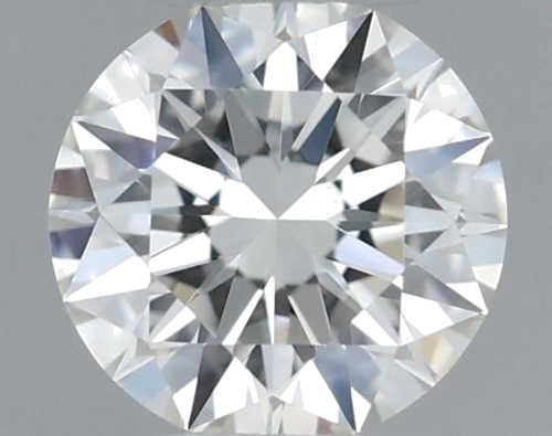 0.37 carat H-VVS1 Excellent cut Natūralus Round Deimantas (1)