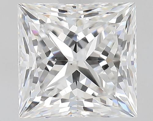 1.32 carat E-VS1 Natūralus Princess Deimantas (1)