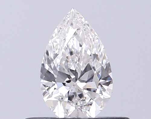 0.3 carat D-VS2 Natūralus Pear Deimantas (1)