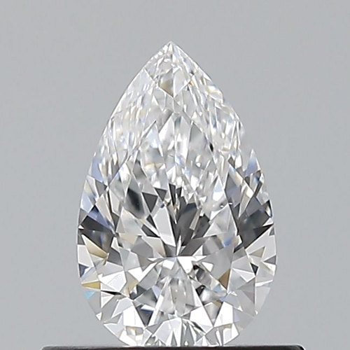 0.51 carat D-VS1 Natūralus Pear Deimantas (1)