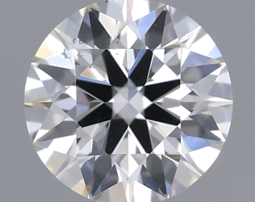 0.59 carat F-SI1 Excellent cut Natūralus Round Deimantas (1)