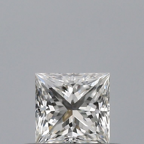 0.32 carat F-VVS2 Natūralus Princess Deimantas (1)