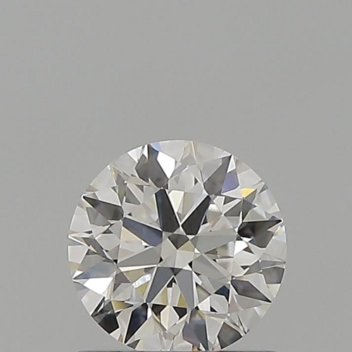 0.74 carat F-VVS1 Excellent cut Natūralus Round Deimantas (1)