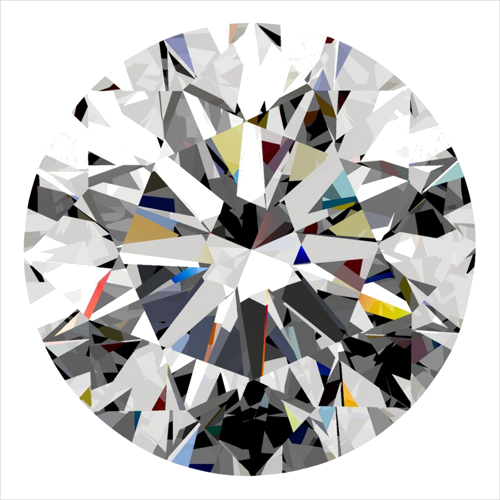 0.41 carat G-VS1 Excellent cut Natūralus Round Deimantas (1)