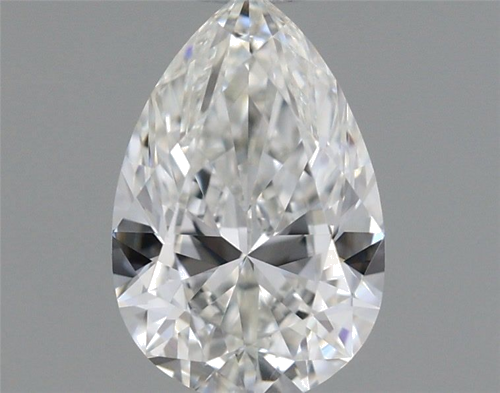 0.5 carat F-VVS1 Natūralus Pear Deimantas (1)
