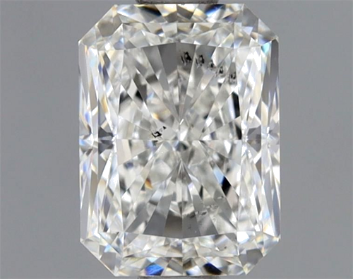 1.01 carat G-SI2 Natūralus Radiant Deimantas (1)