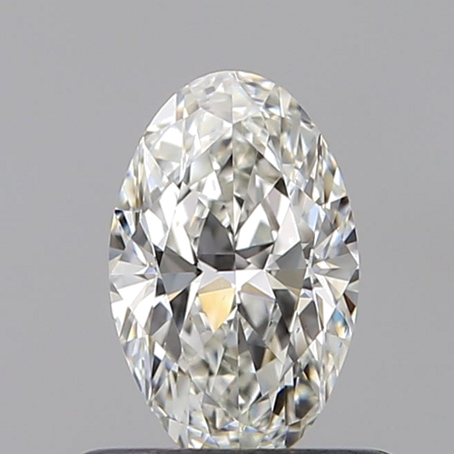 0.5 carat H-VS2 Natūralus Oval Deimantas (1)