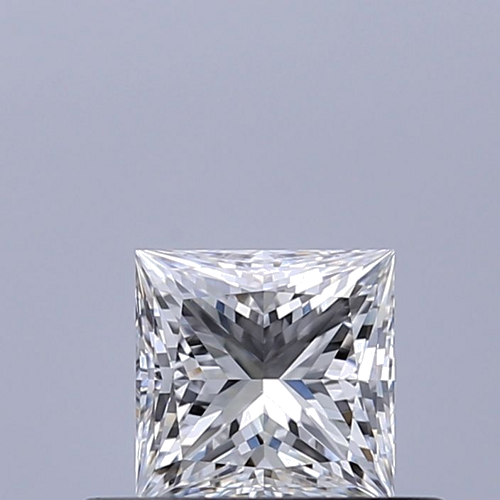 0.4 carat E-VVS2 Natūralus Princess Deimantas (1)